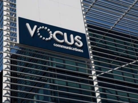 Vocus commmunications logo
