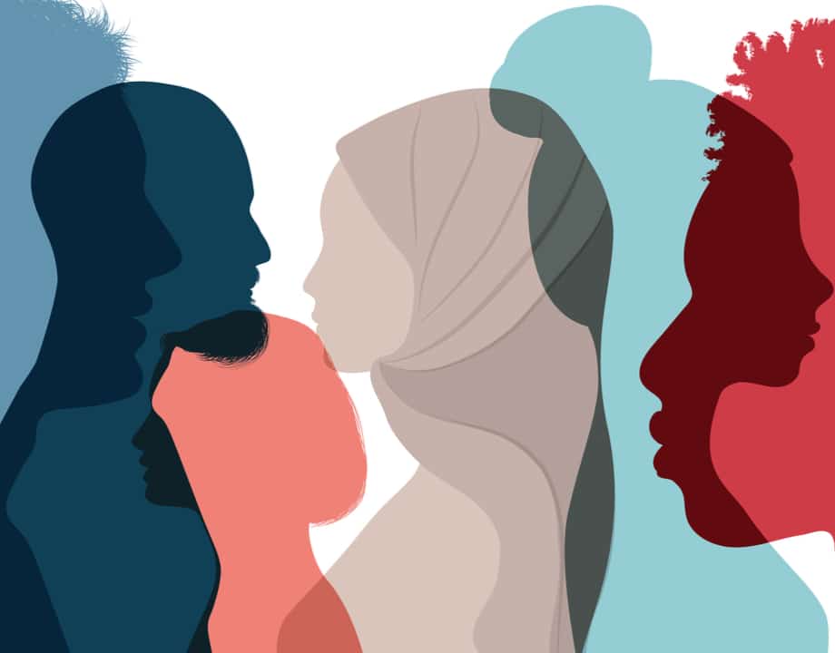 Diffrent people faces