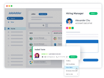 JobAdder Hiring manager process