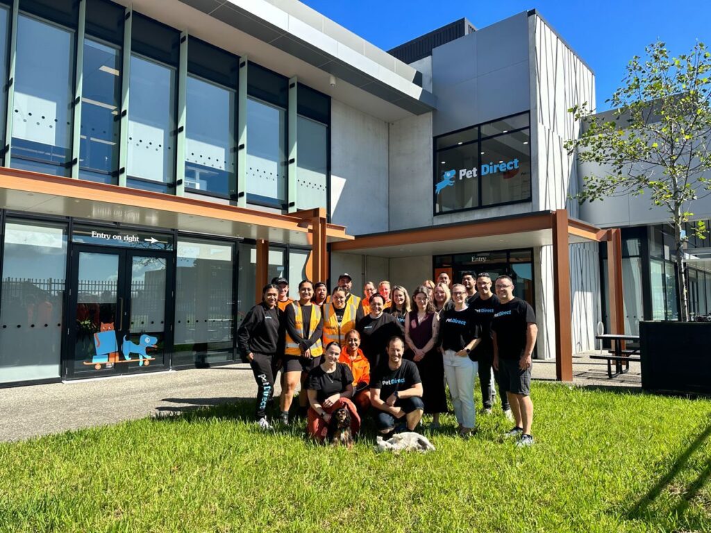 PetDirect staff posing for picture