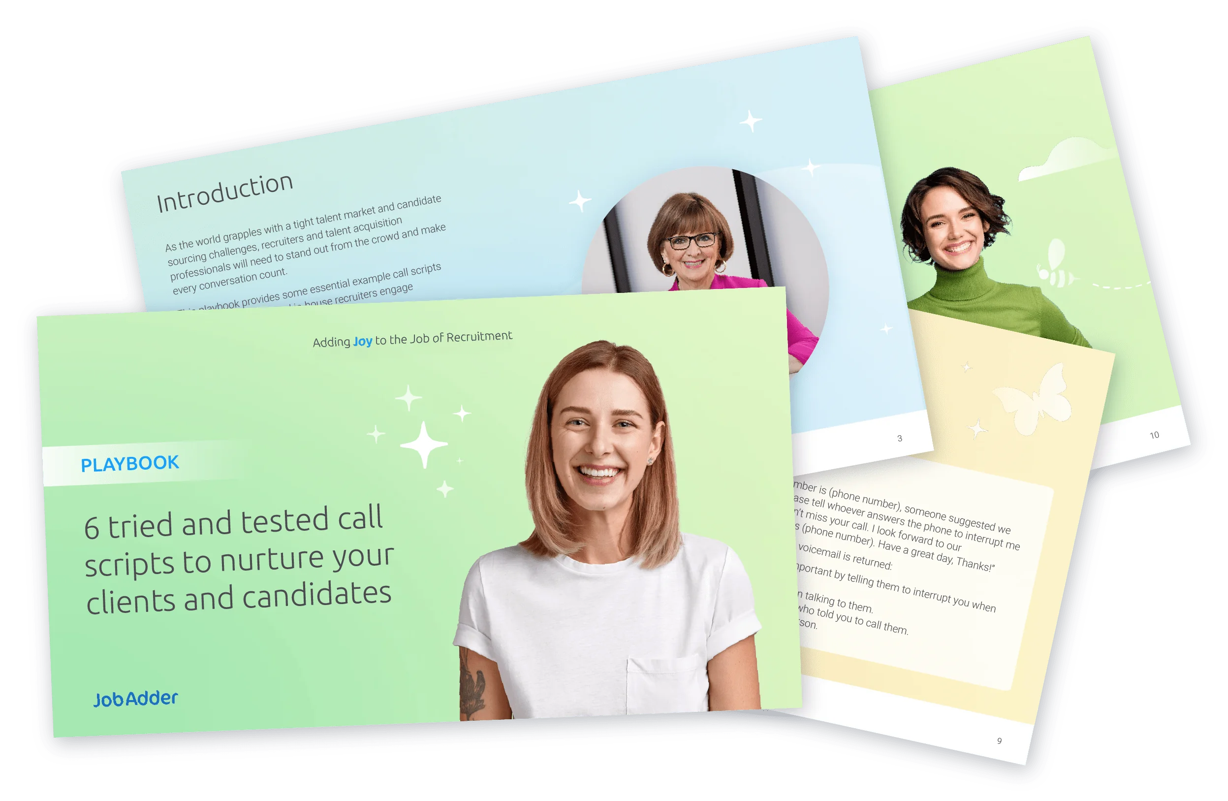 JobAdder tested call scripts covers