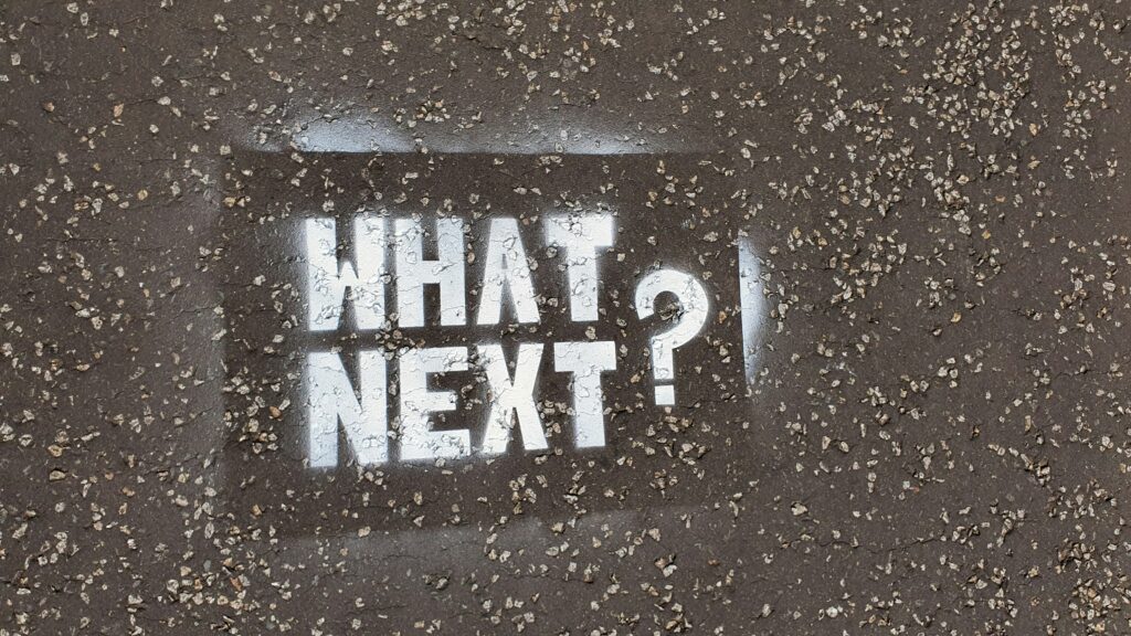 What next written